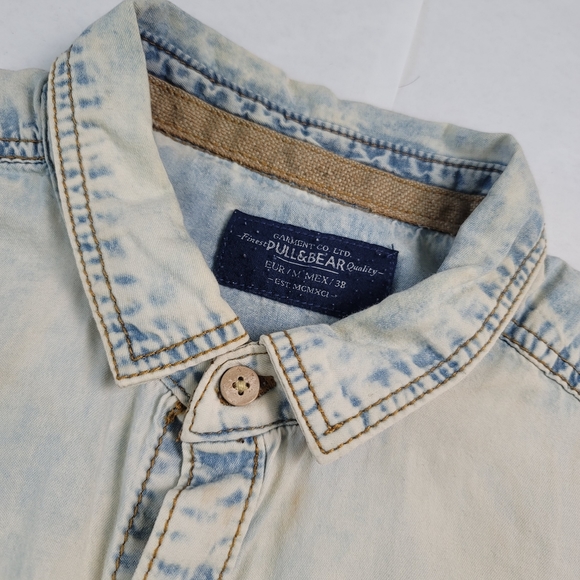 Pull & Bear Button Down Dress Shirt - Picture 2 of 3